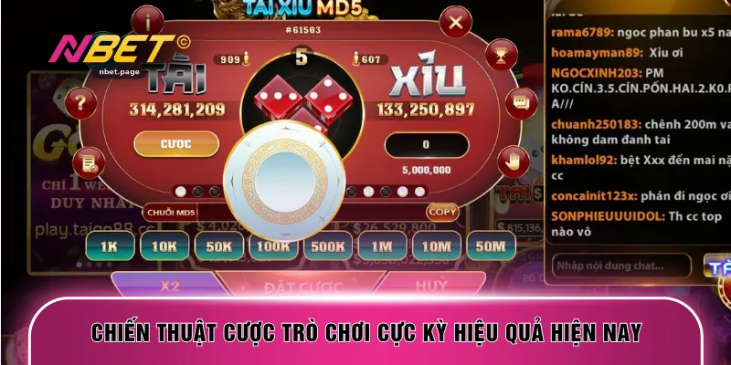 Chiến thuật cược trò chơi cực kỳ hiệu quả hiện nay