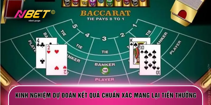 Kinh nghiệm dự đoán kết quả chuẩn xác mang lại tiền thưởng