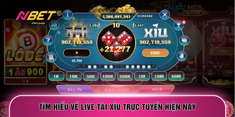 Tìm hiểu về live tài xỉu trực tuyến hiện nay